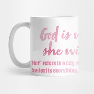 Christian Quote Watercolor Mug